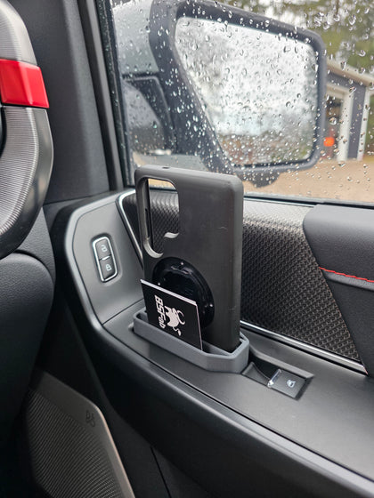 Gen 3 Raptor (2021+ F150/250/350) Passenger Door Phone Holder Insert
